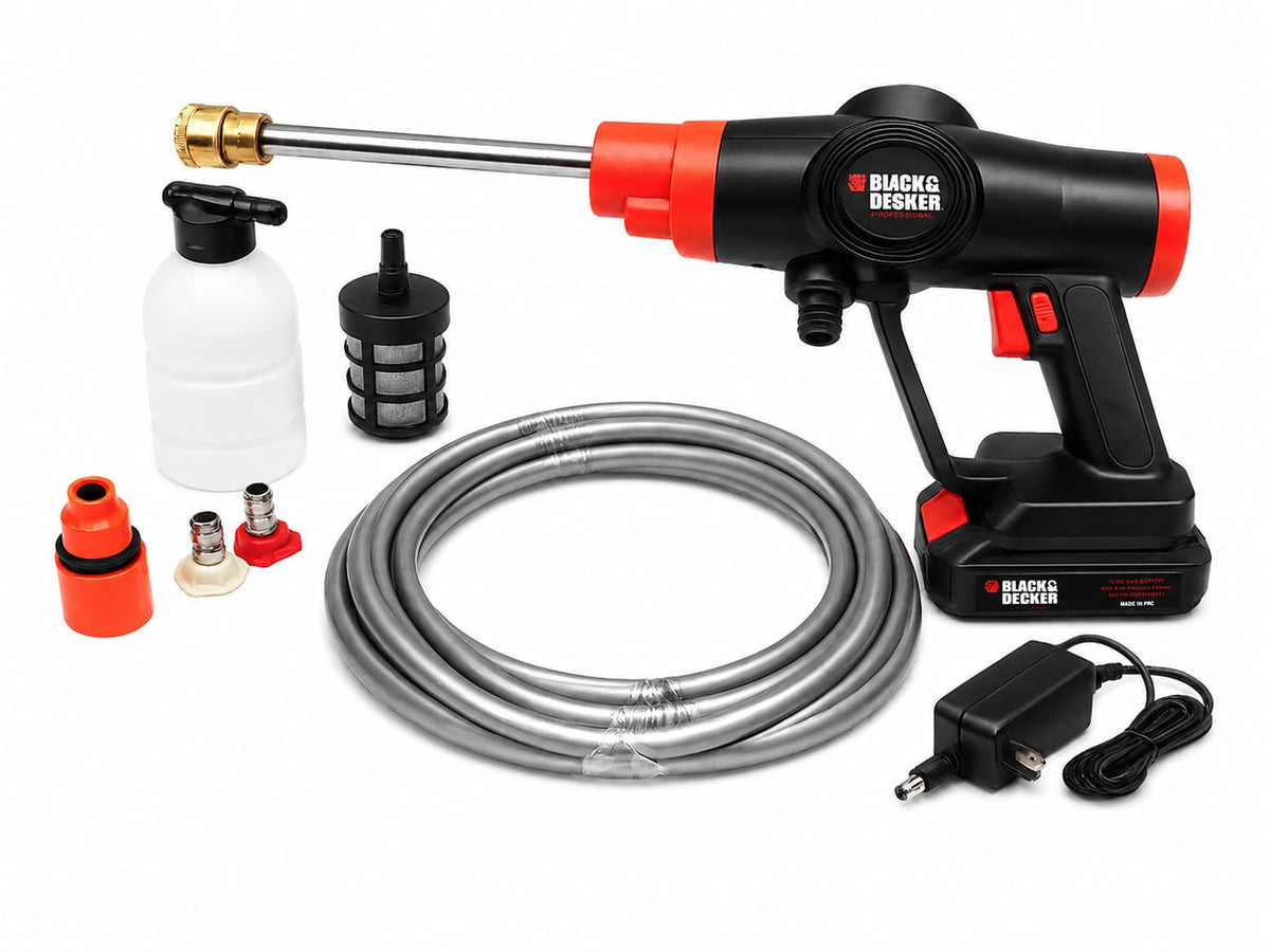 BLACK+DECKER Cordless High Pressure Washer – Lithium Battery