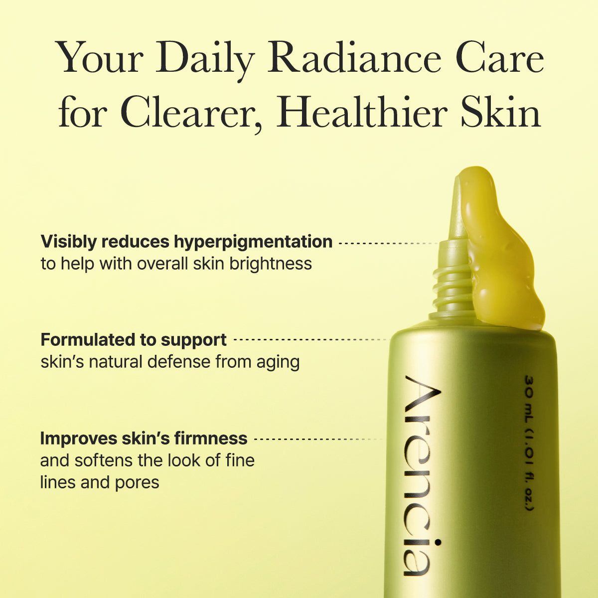 Arencia Vitamin C Booster Shot Face & Eye Cream Moisturizer