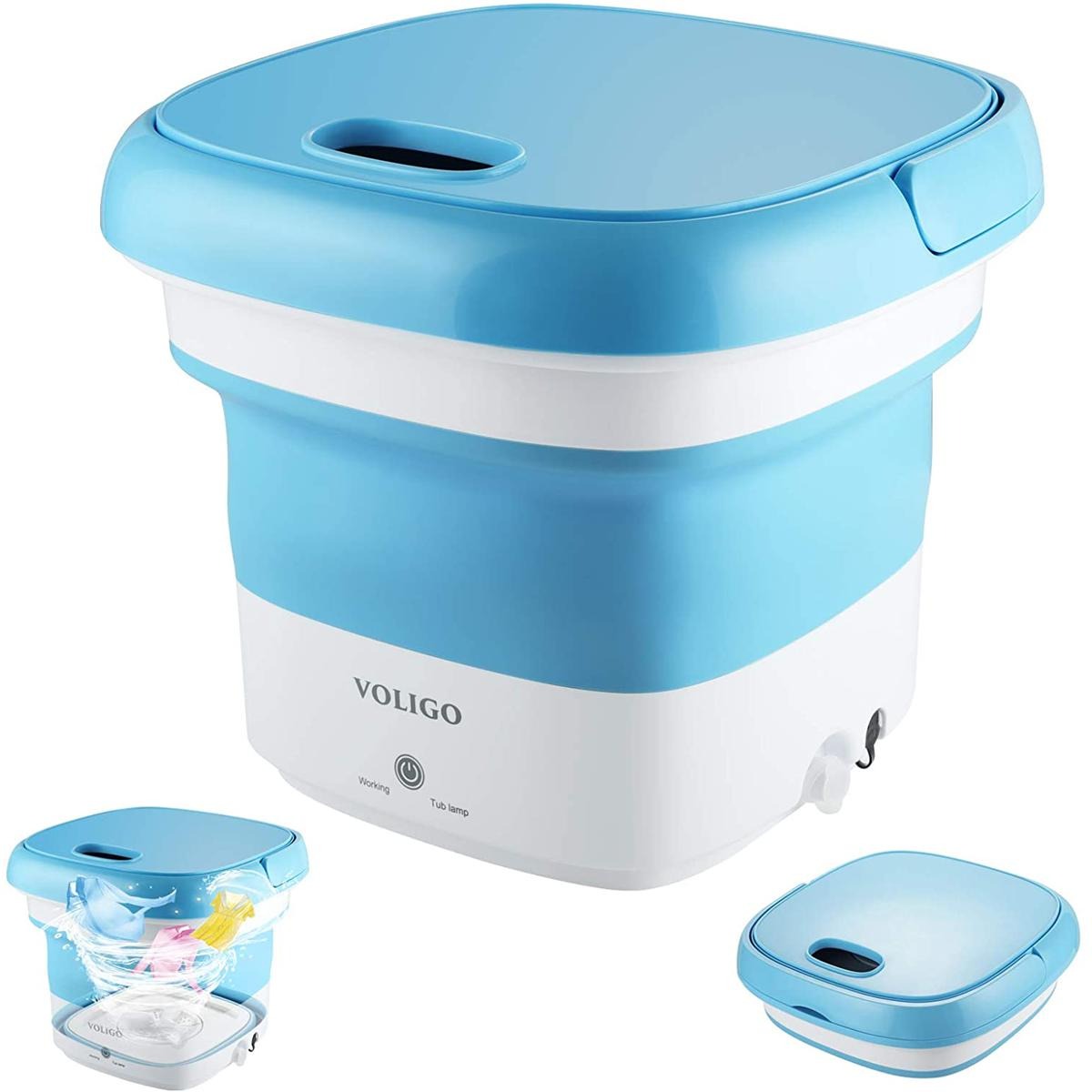 Portable Folding Semi-Automatic Washing Machine
