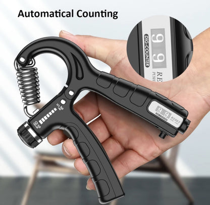 Adjustable Hand Gripper with Rep Counter – Grip Strengthener