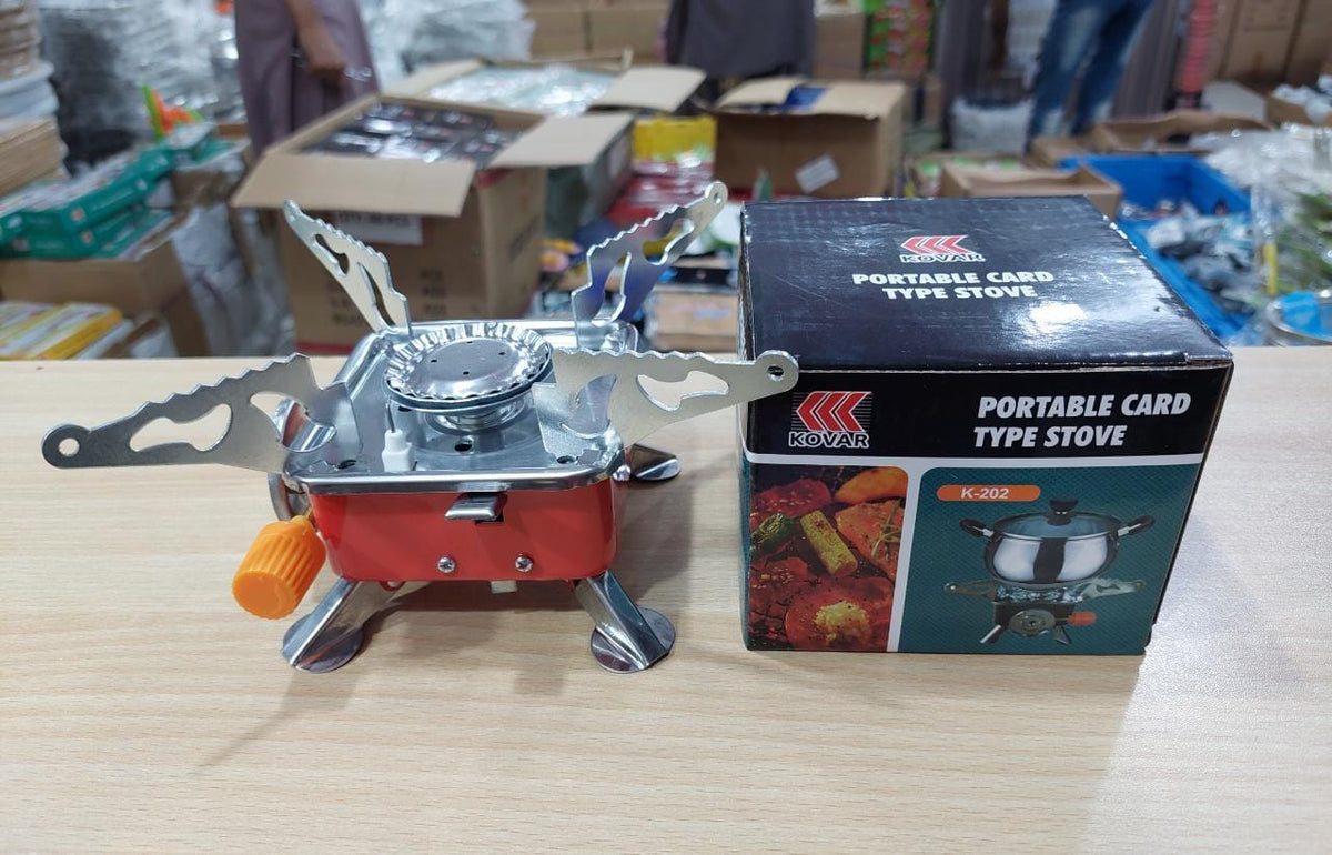 Mini Portable Camping Stove – Foldable & Windproof