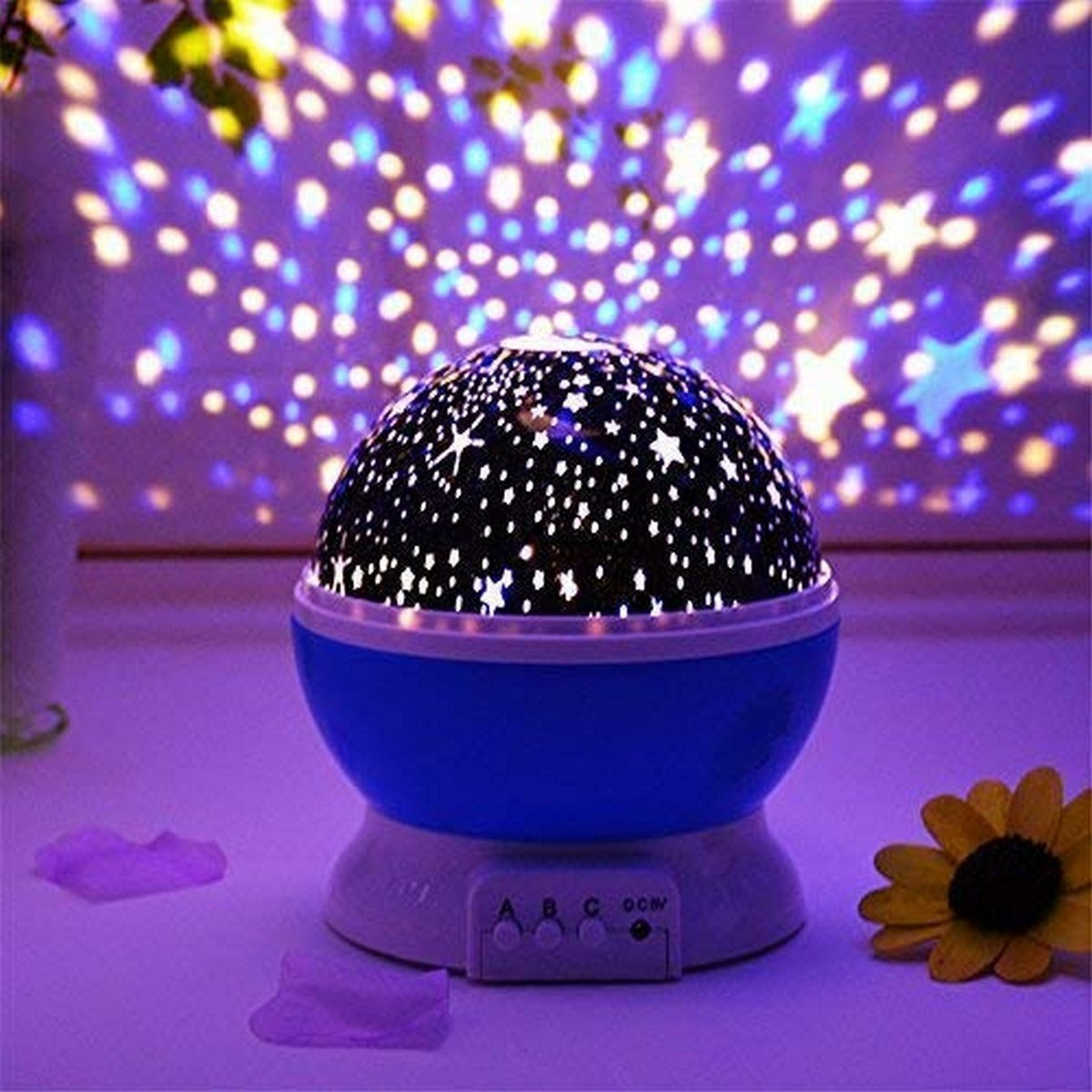 Star Master Rotating Night Light Projector – LED Galaxy Bedroom Lamp