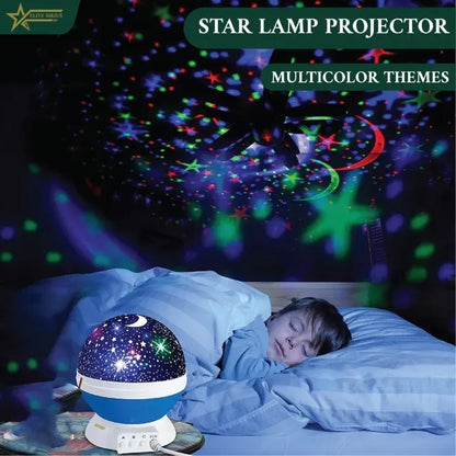 Star Master Rotating Night Light Projector – LED Galaxy Bedroom Lamp