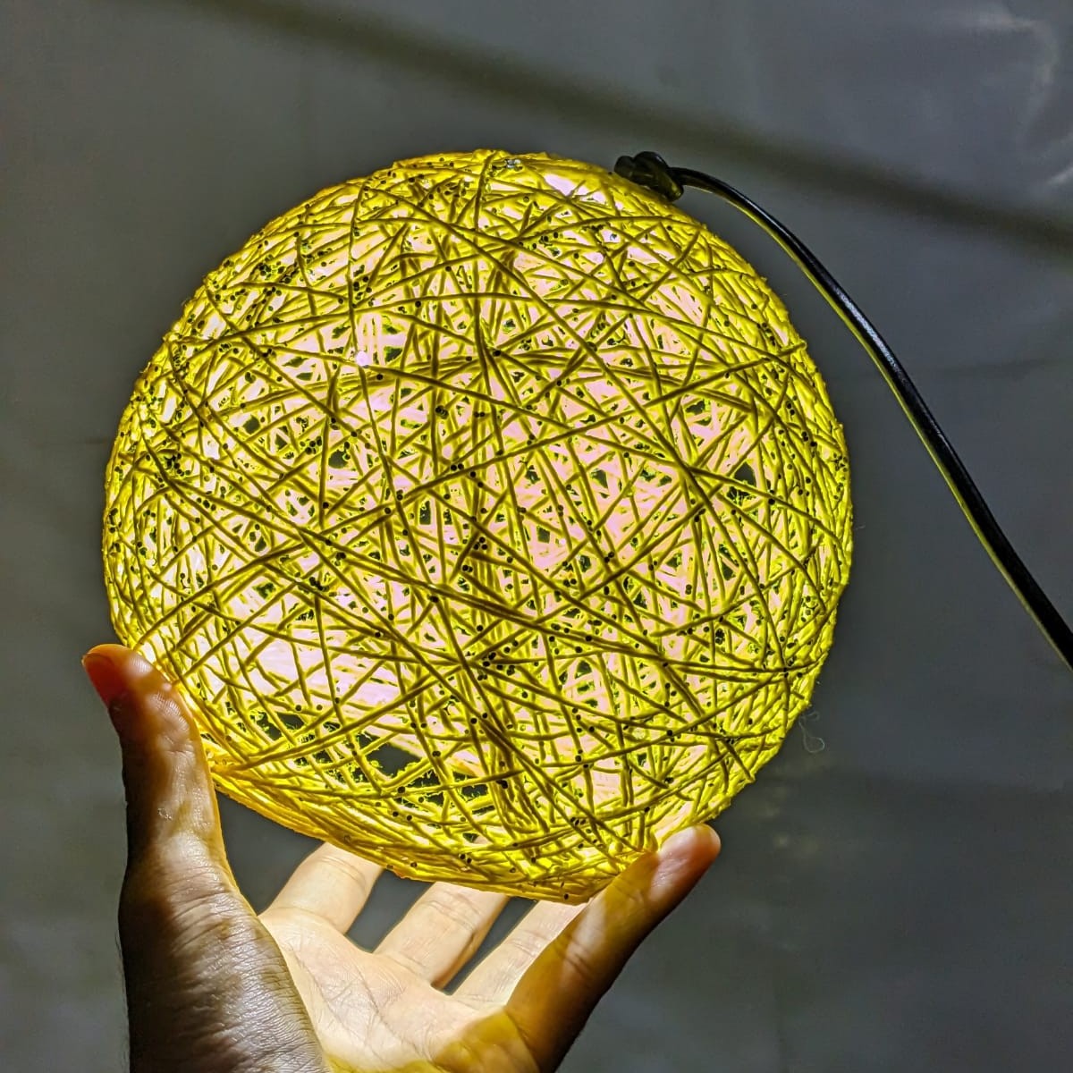 String Ball Lamp for Home Décor & Interior Lighting