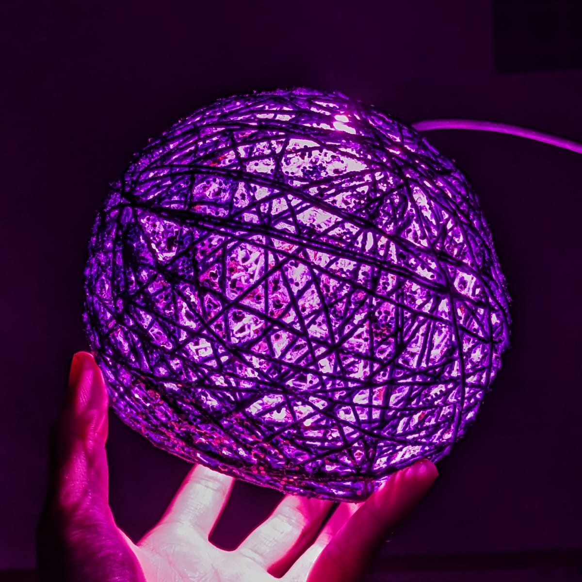 String Ball Lamp for Home Décor & Interior Lighting