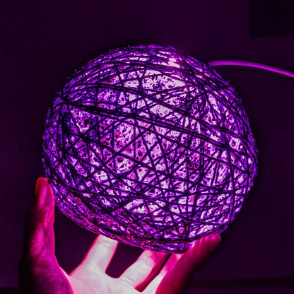 String Ball Lamp for Home Décor & Interior Lighting