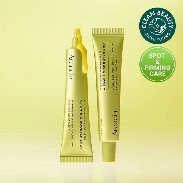Arencia Vitamin C Booster Shot Face & Eye Cream Moisturizer
