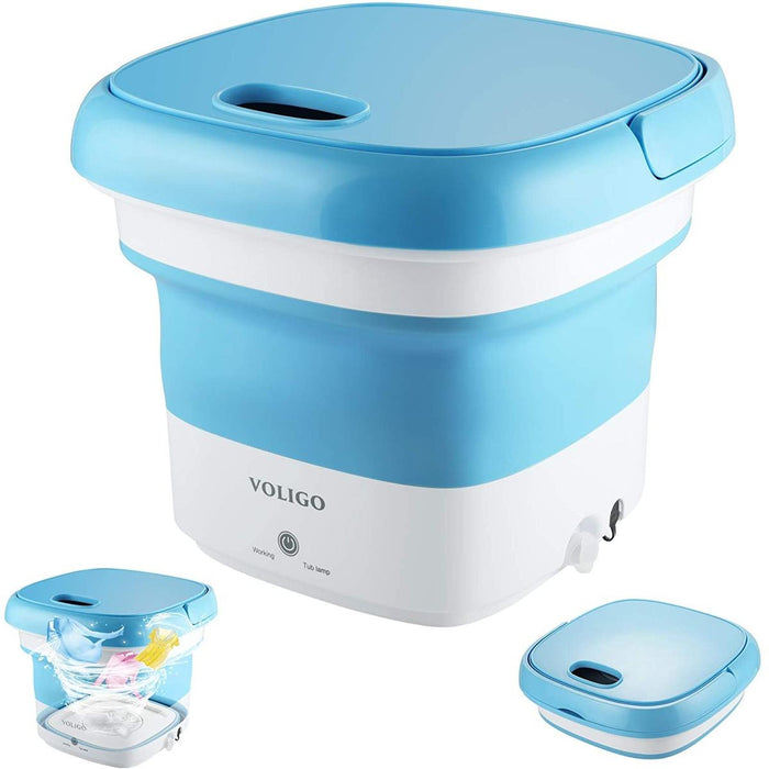 Portable Folding Semi-Automatic Washing Machine