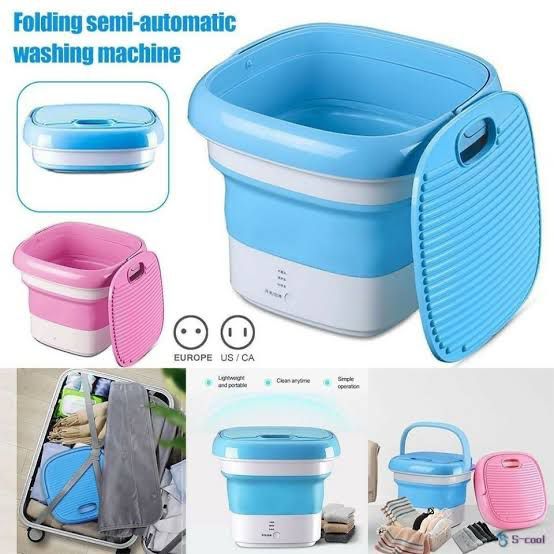 Portable Folding Semi-Automatic Washing Machine