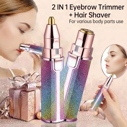 Portable Facial Hair Remover – Glitter Design