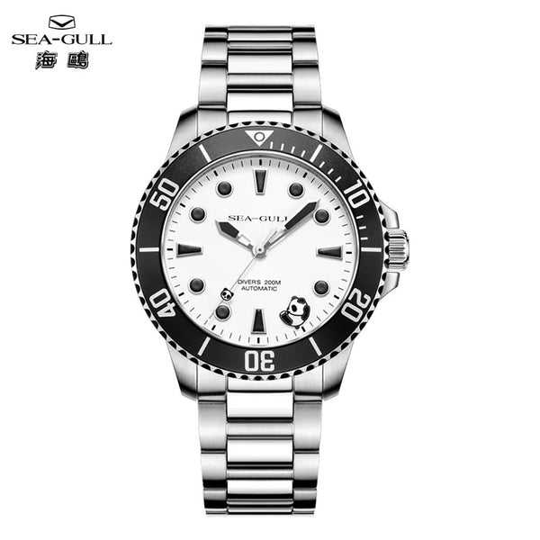 Seagull 2025 New Rolling Panda 200M Waterproof Diving Watches for Men Automatic Mechanical Watch Men's Watch Luxury ST2500 6203