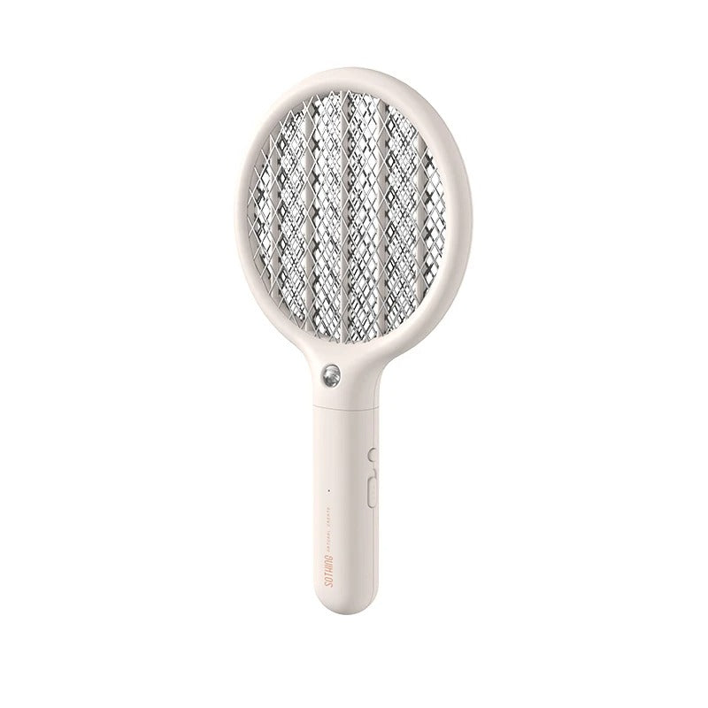 Handheld Sothing Portable Electric Mosquito Swatter Killer Electric Racket Insect Fly Bug Mosquito Zapper Swatter Killer Home