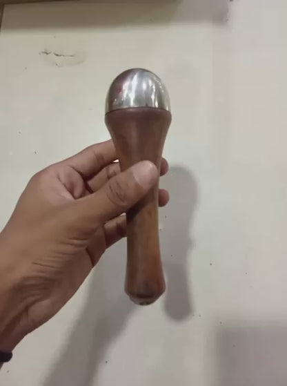 Kansa Wand Face & Foot Massager – Ayurvedic Bronze Tool