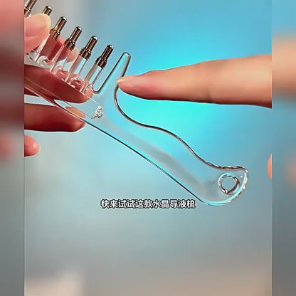 Scalp Massage & Relaxing Comb with Rolling Balls – Gentle Head Massager Comb